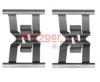 METZGER 109-1898 Accessory Kit, disc brake pads